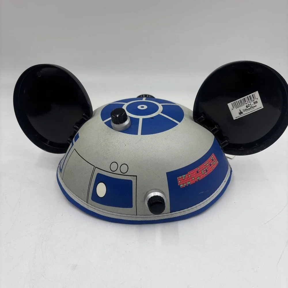 Disney Parks Star Wars R2 D2 Mickey Mouse Ears Hat- With Tags